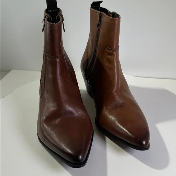 ASOS Cuban Heeled Suede Chelsea Boots sz 8.5 men’s - Picture 2 of 7